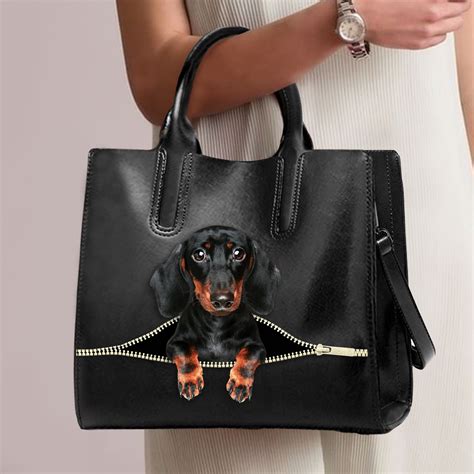 dachshund shaped purse